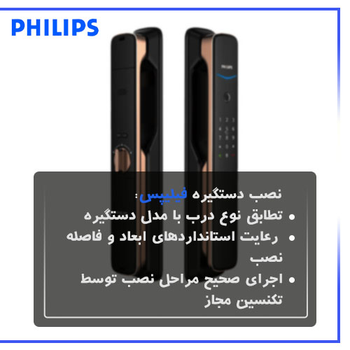 3 ویژگی مهم در نصب دستگیره فیلیپس