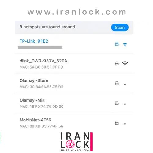 انتخاب روش اتصال به شبکه CloudHome