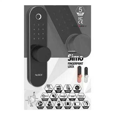 قفل رمزدار درب اثر انگشتی Simo